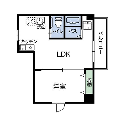 メディカルグランメゾン京都五条御前 間取図