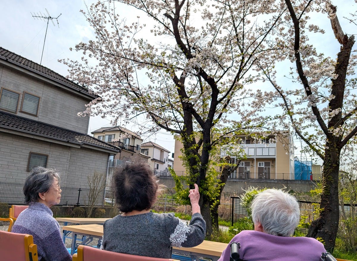 グループホームみんなの家・上尾瓦葺 お花見