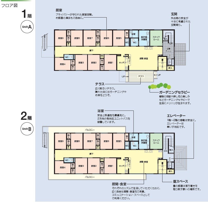 ニチイケアセンター南柏 間取図