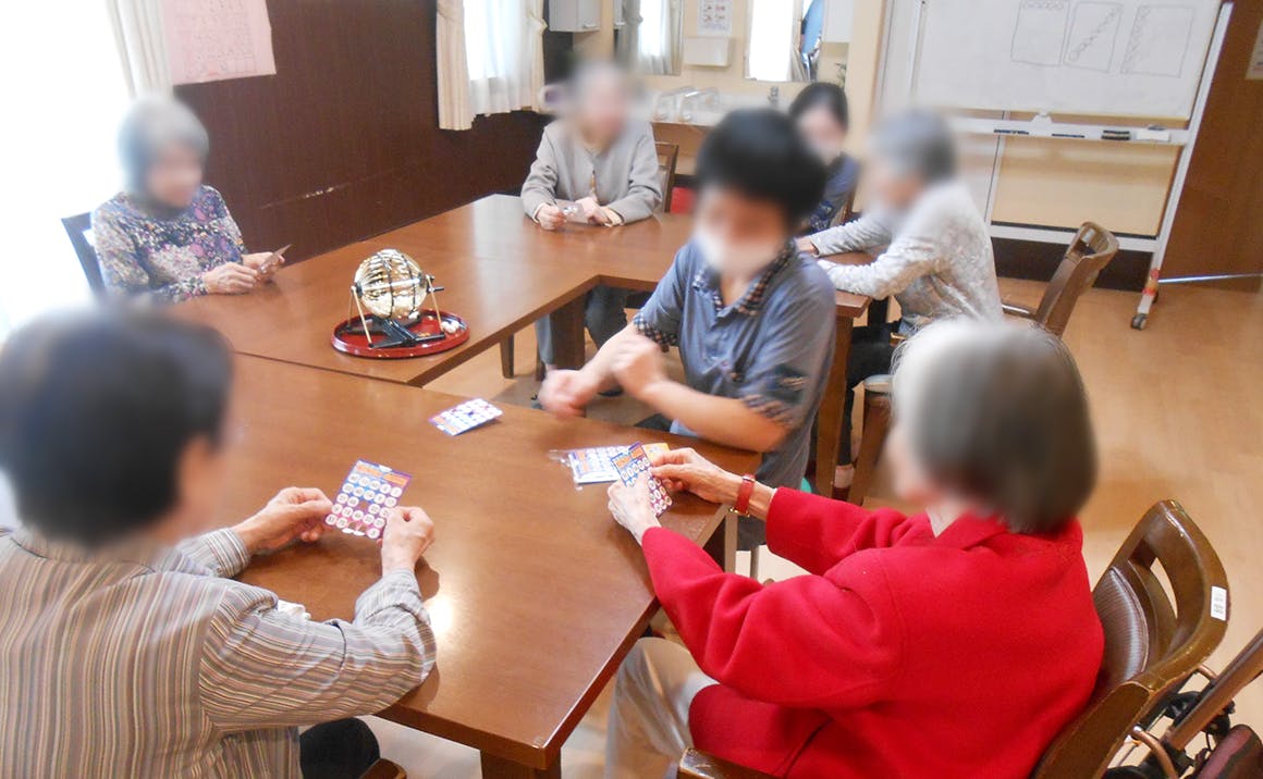 たのしい家上野毛 ビンゴゲーム