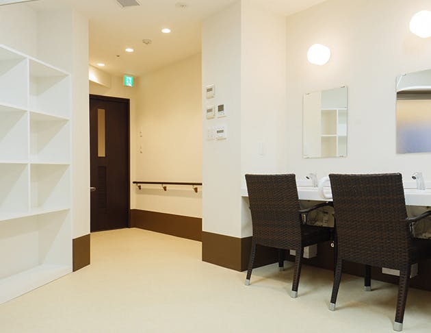 リアンレーヴ相模原 脱衣所