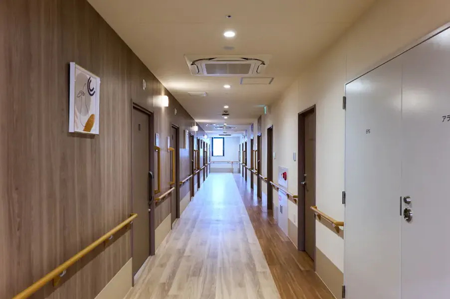 リアンレーヴ飯能 4階廊下