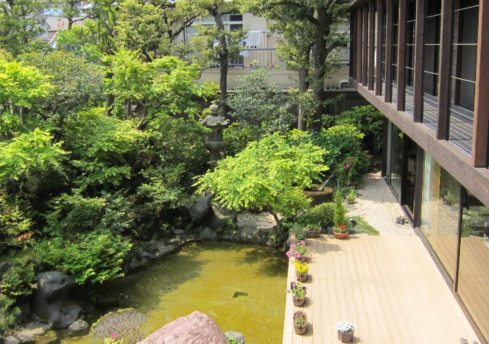 クラシックガーデン文京根津 庭園