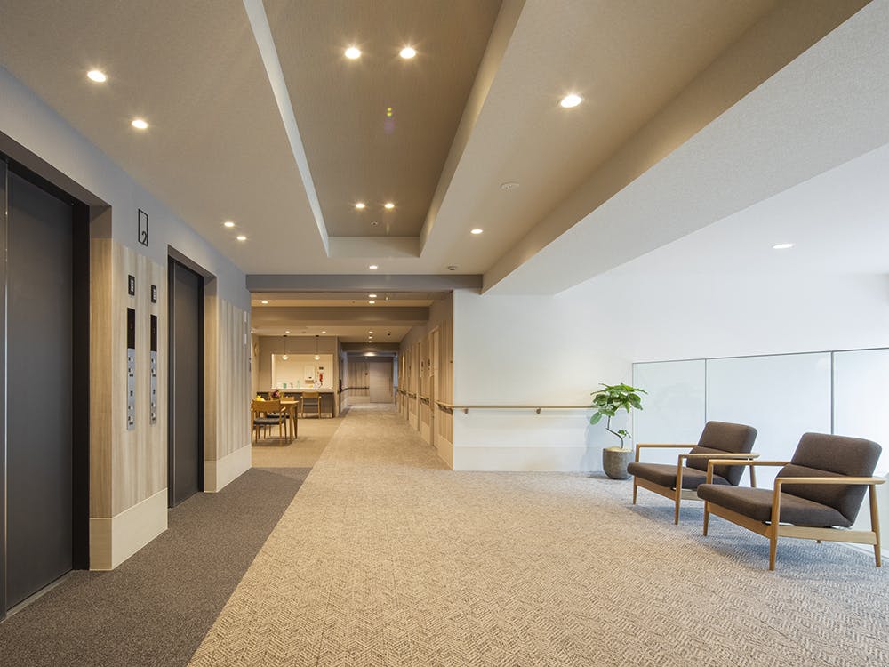 チャーム清澄白河 エレベーターホール