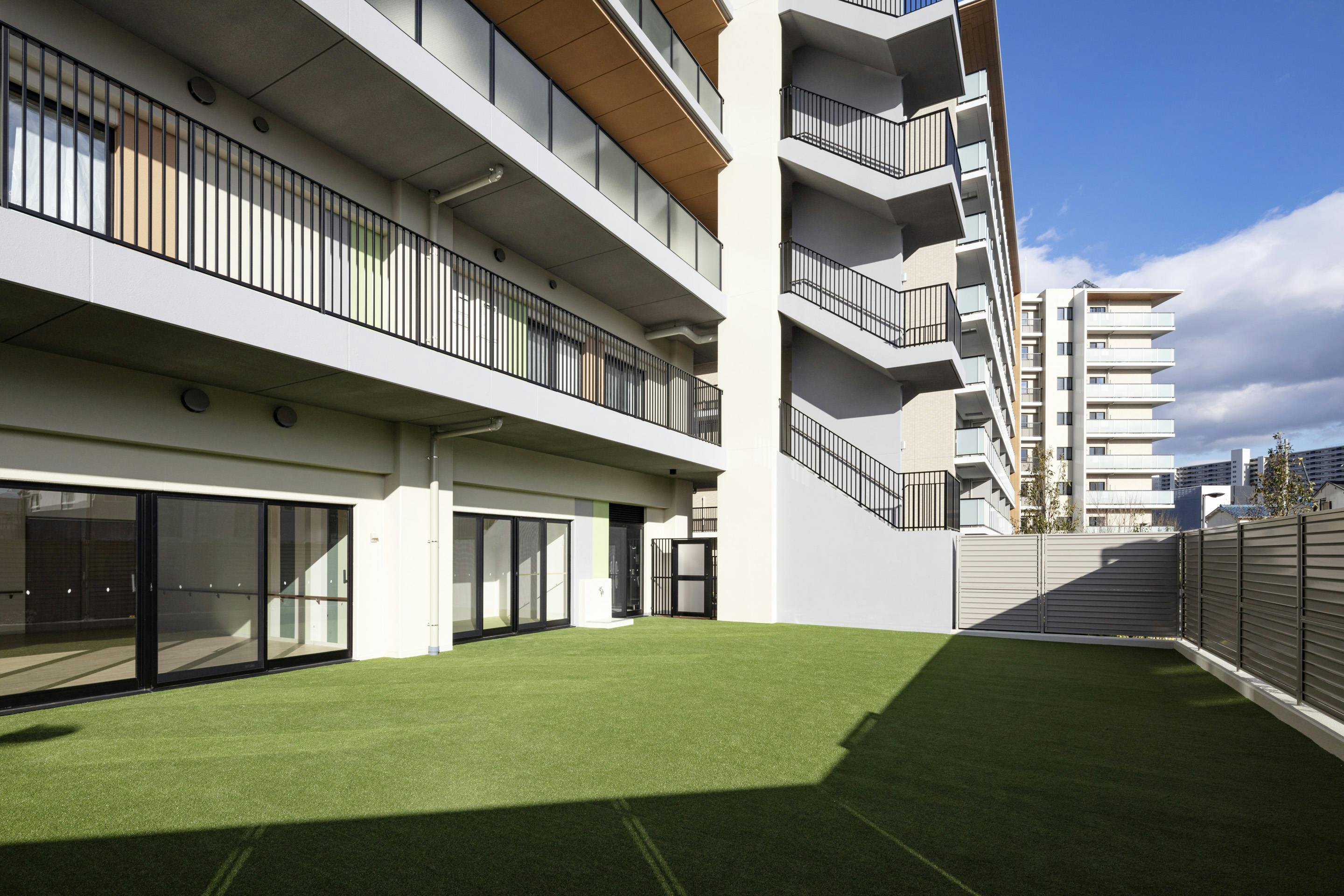 ココファン吹田SST 中庭