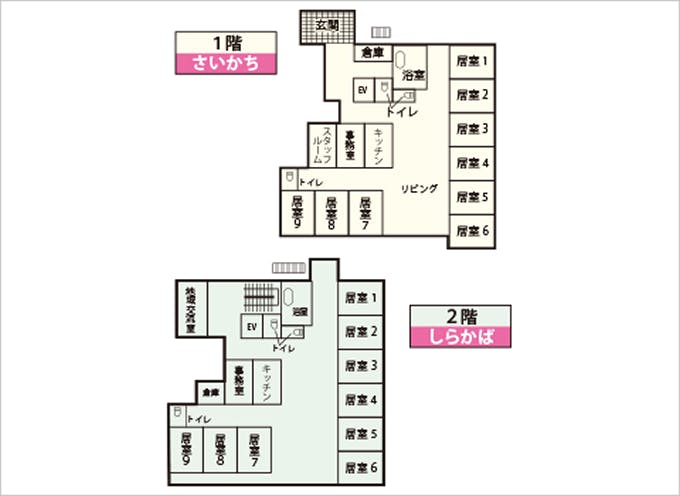 うめの木園 間取図