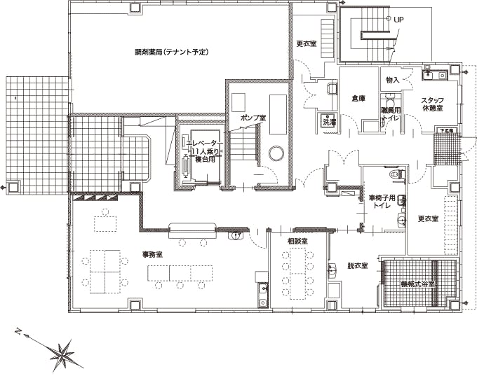 アルファリビング鹿児島東千石 間取図
