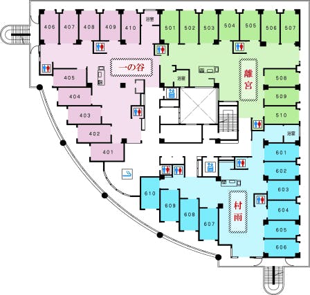 特別養護老人ホーム須磨シニアコミュニティ 間取図