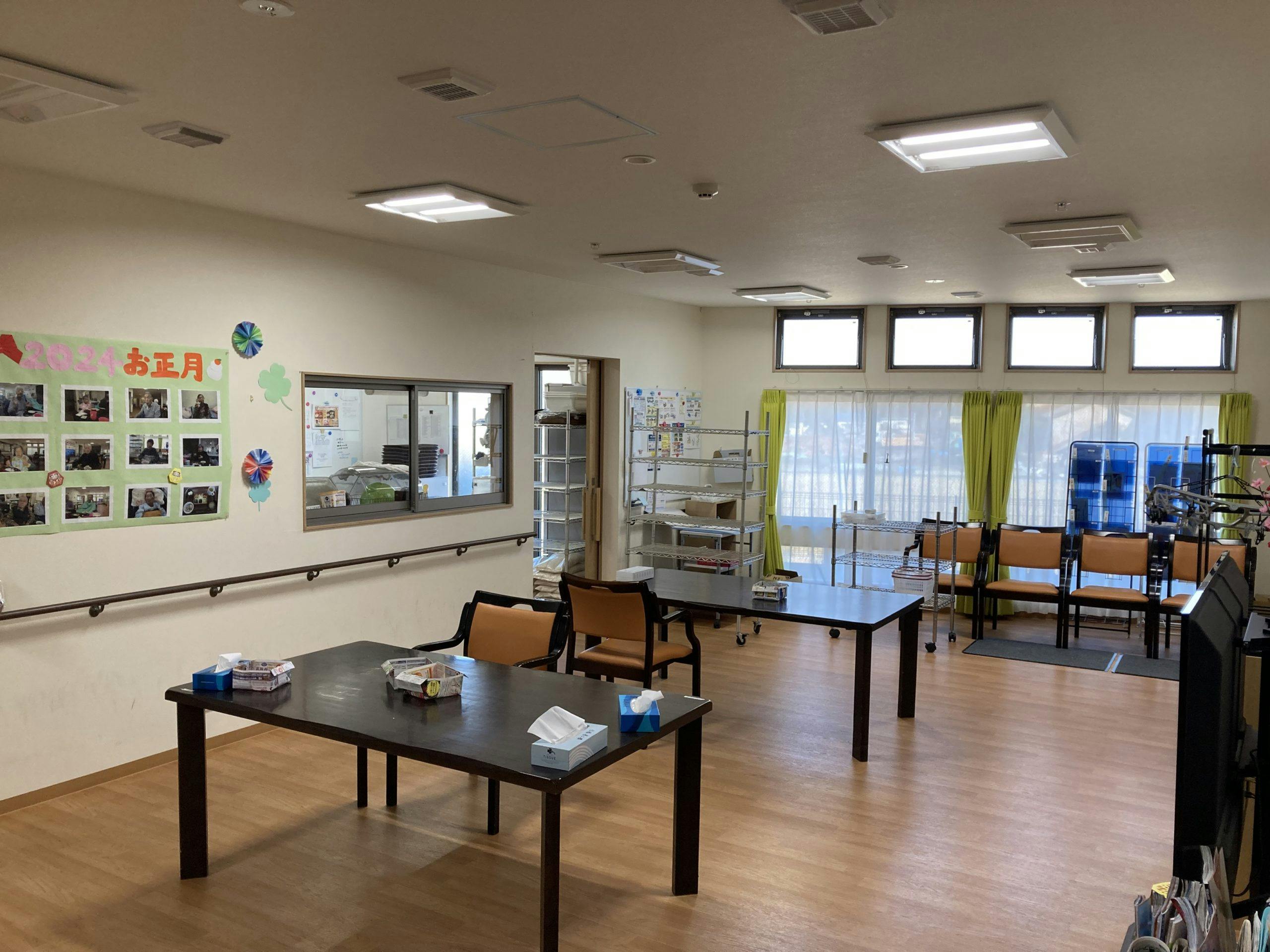 クローバーガーデン松野 共用スペース