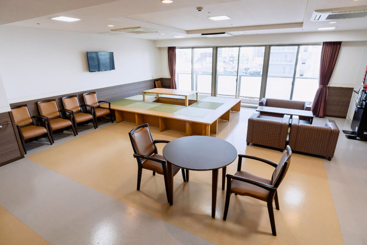 ソレイユとよなか 共用スペース