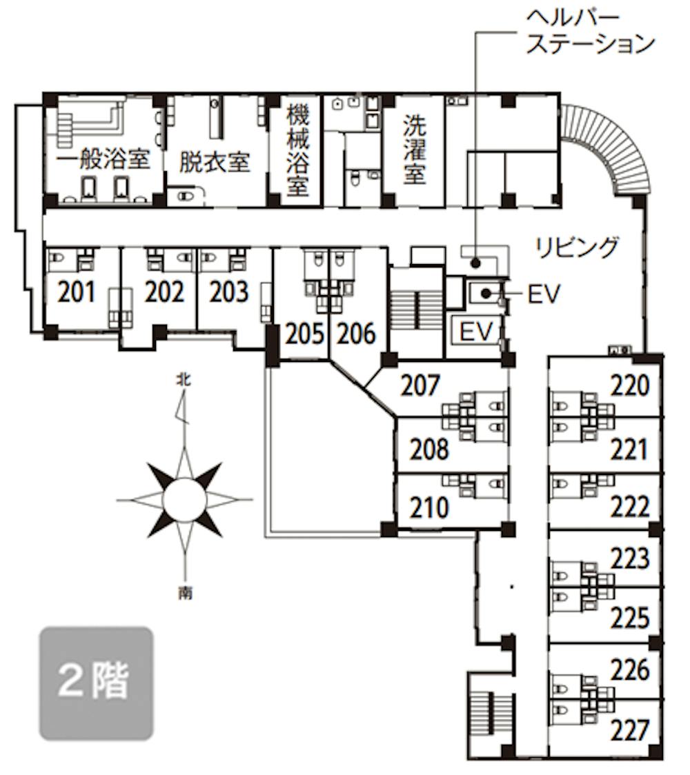 イリーゼ札幌中島公園 間取図