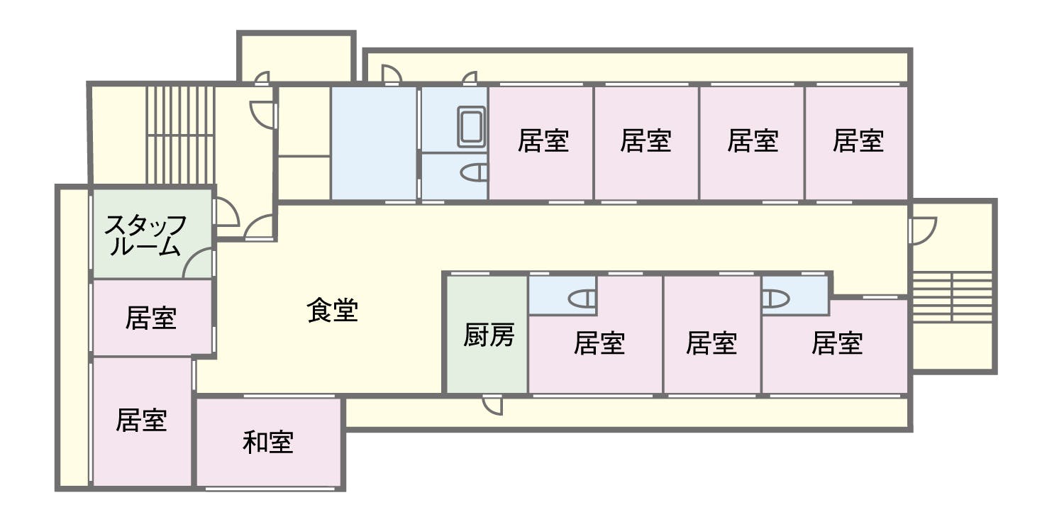 エスケアホーム大和 間取図