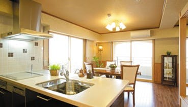 ロングライフ神戸青谷 居室キッチン
