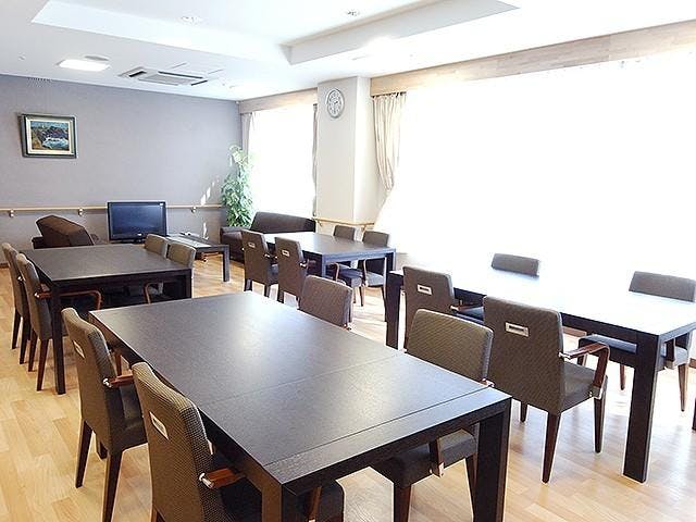 ヒューマンライフケア千葉院内の郷 食堂・談話コーナー