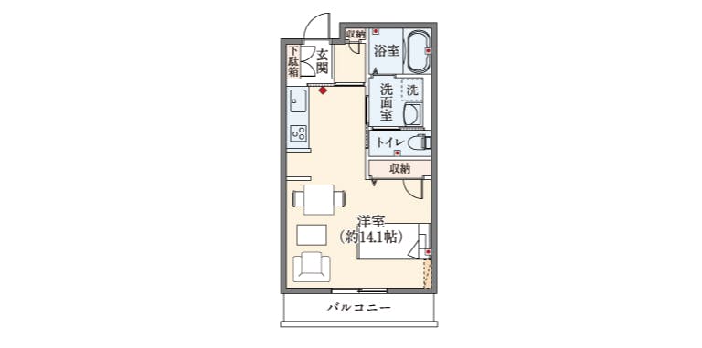 グランドマスト武蔵小杉石水邸 間取図