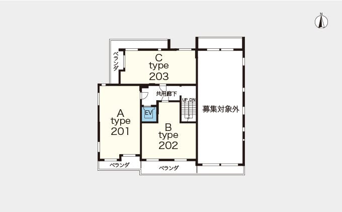 ヘーベルVillage野方 間取図