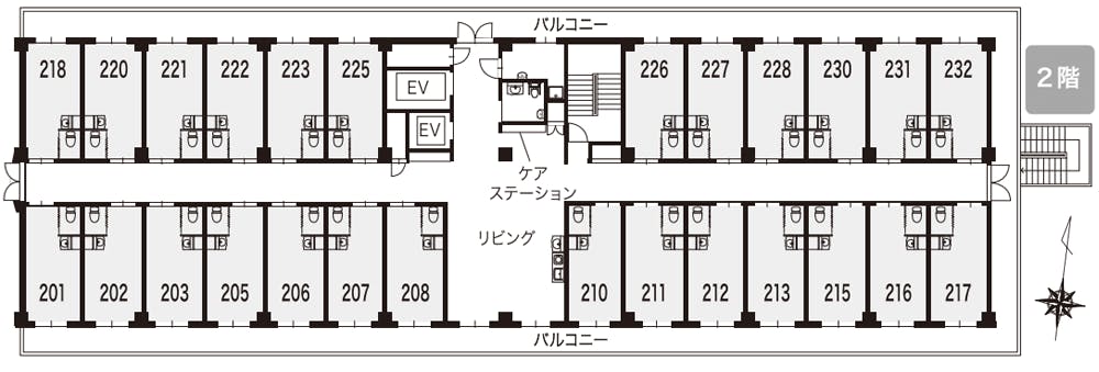 イリーゼ町田図師の丘 間取図