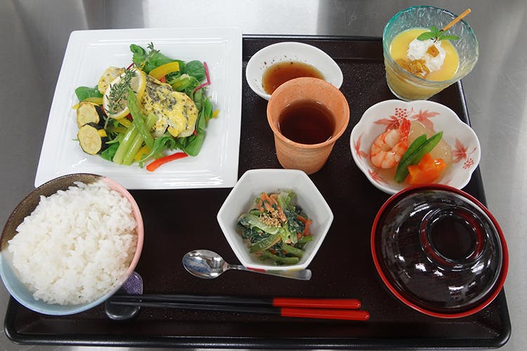 ベルパージュ奈良あやめ池シニアレジデンス 夕食例