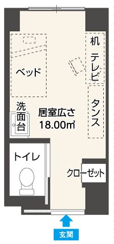 チャームスイート京王聖蹟桜ヶ丘 間取図