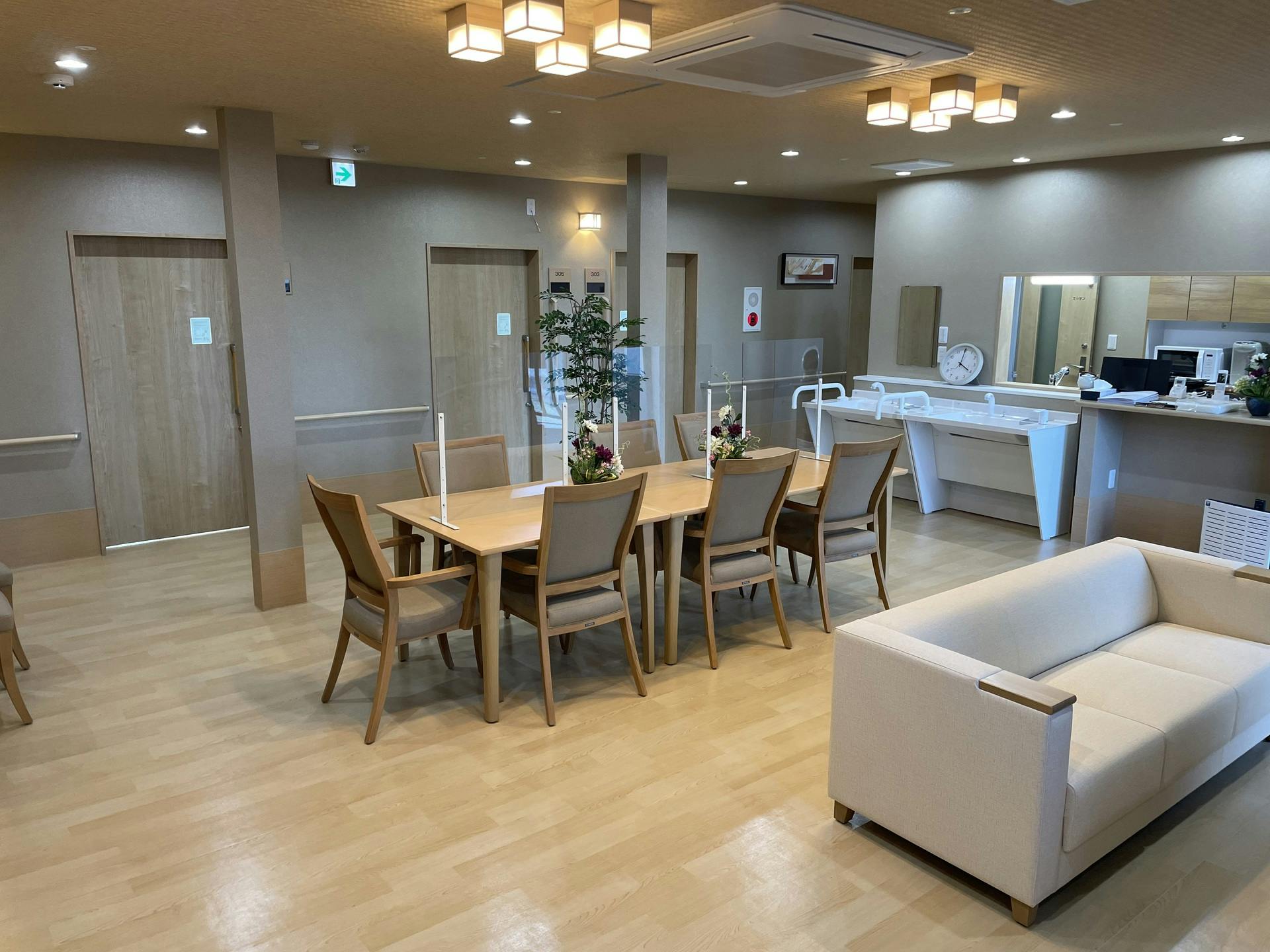 グループホームライブラリ宮原 食堂