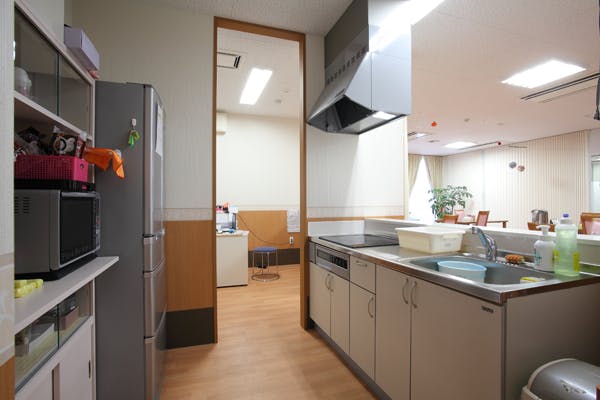 介護付有料老人ホーム フォーリーフ嶋 食堂談話コーナー