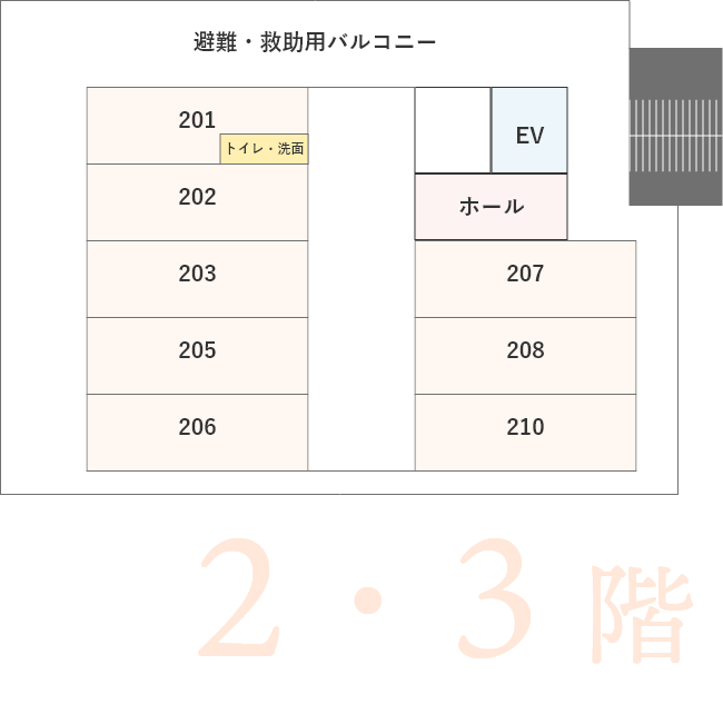 アミスタライフ伊丹 間取図