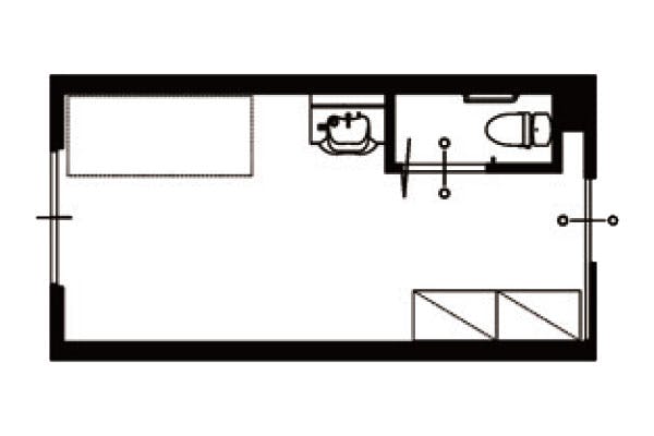 パピルス横手 間取図