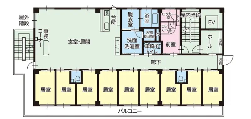 エクセレント湘南シーサイド 間取図