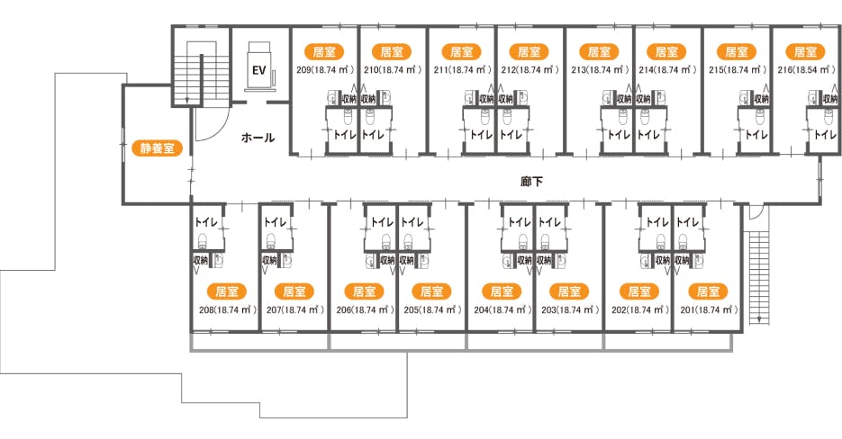 希望の丘坂下 間取図