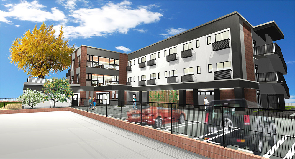 プラチナ・シニアホーム久留米弐番館 外観