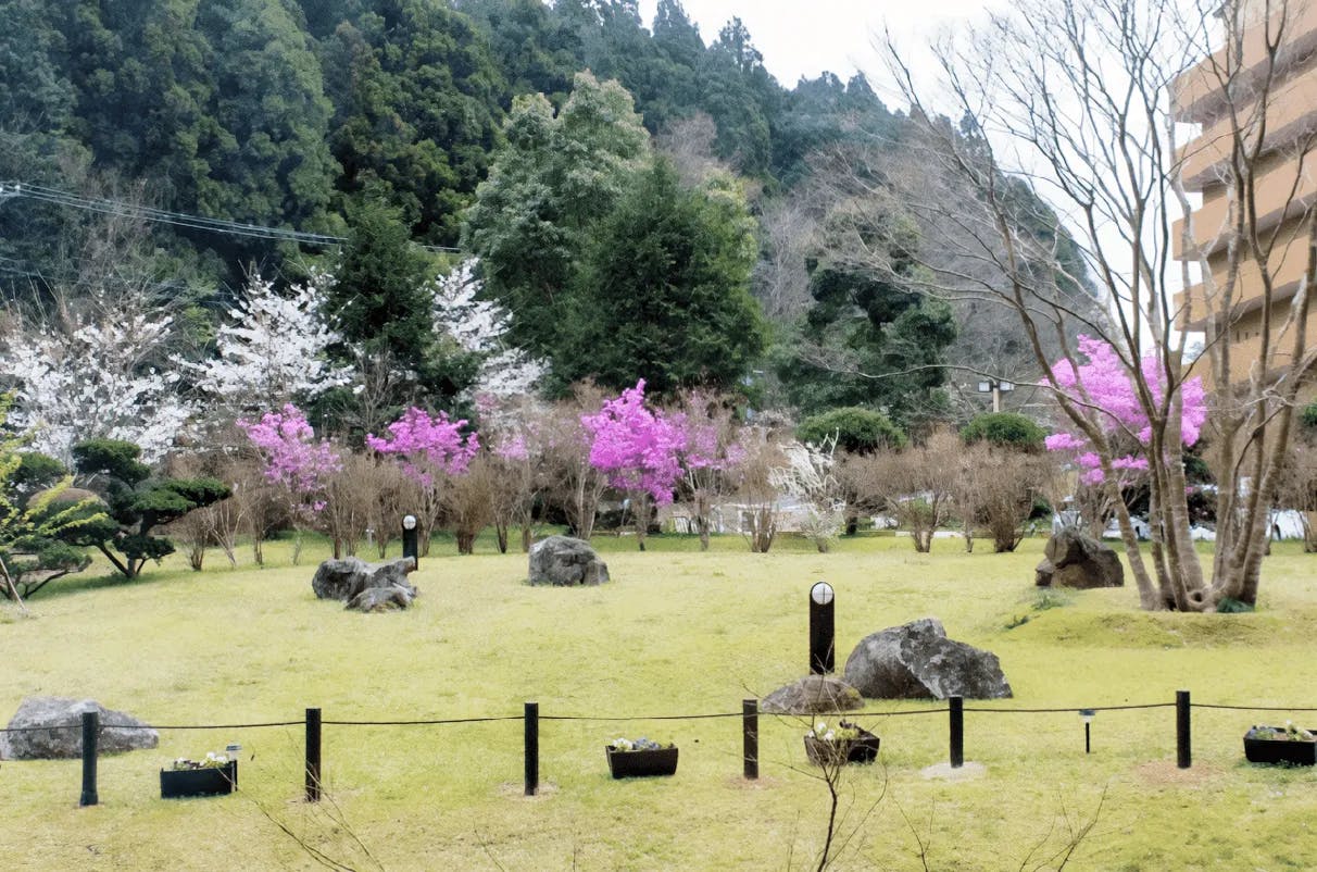 サン・ラポール南房総 中庭