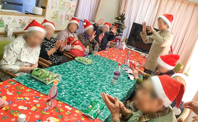 ヒューマンライフケア八王子グループホーム クリスマス会