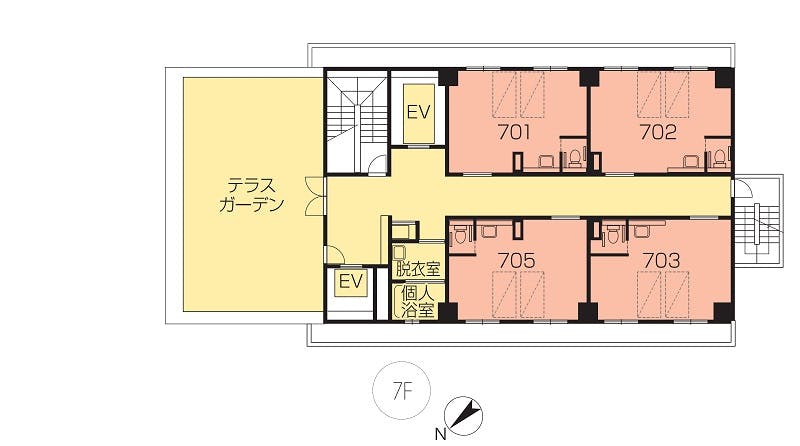 ニチイホーム 立川柴崎 間取図