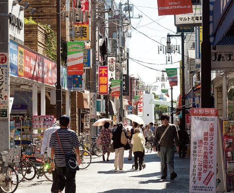 東急ウェリナ大岡山 大岡山北口商店街