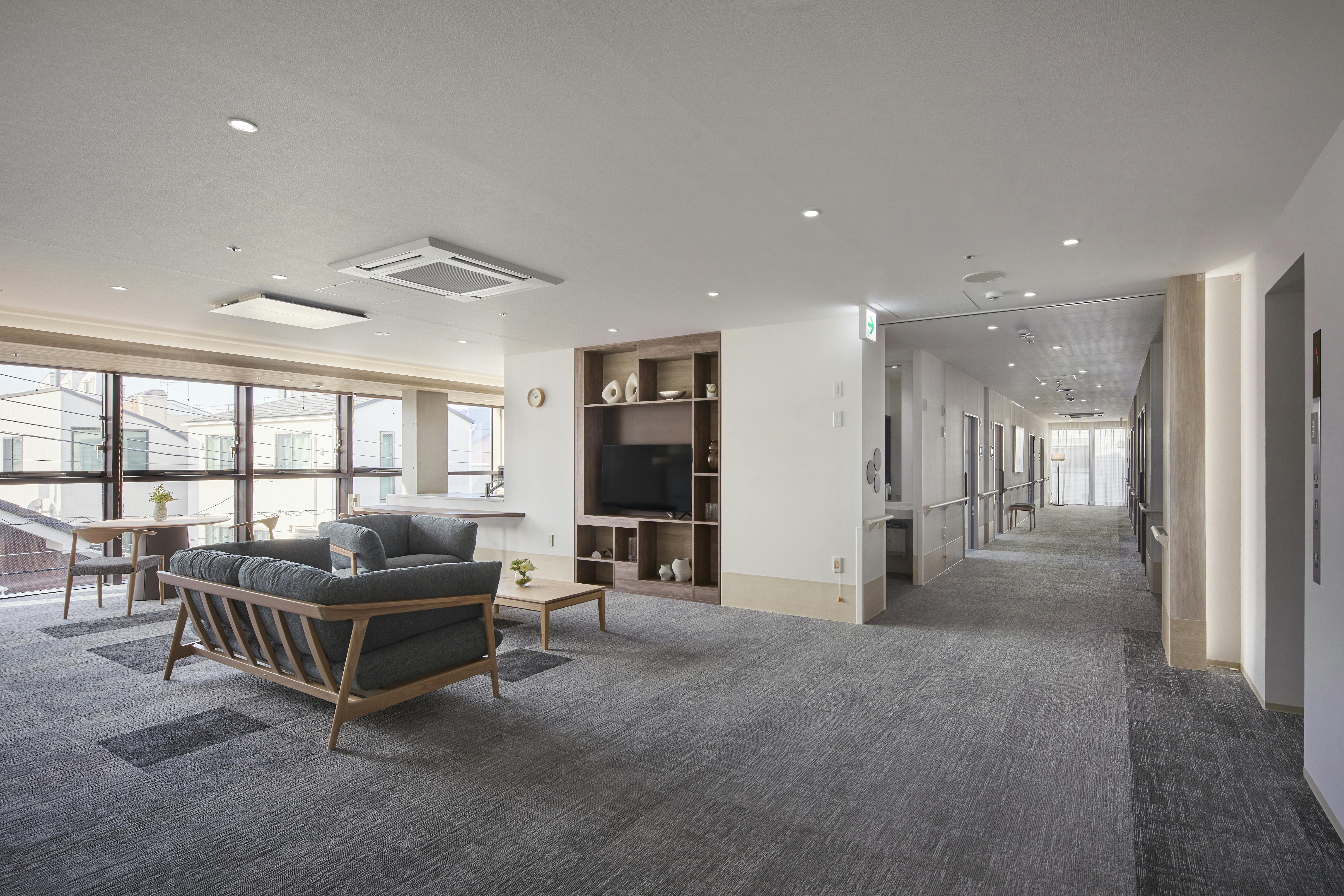 チャームスイート豪徳寺 3階カフェコーナー