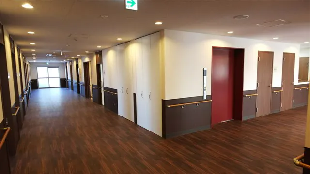 ナーシングホームちあい 廊下