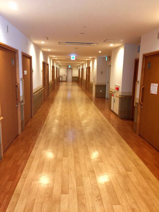 はーとらいふ二川 廊下