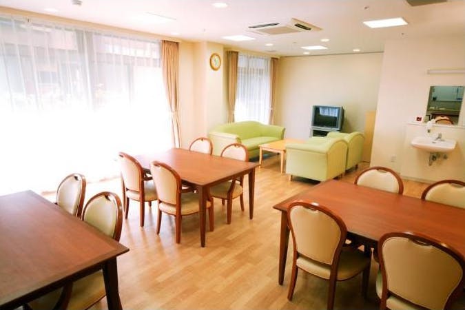 まどか押上 リビングルーム兼食堂兼機能訓練室