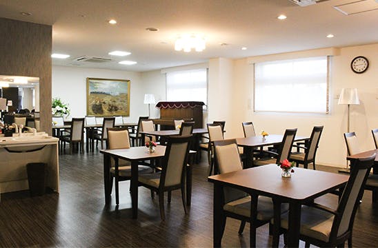 介護付有料老人ホーム Residence of Hope 館林 食堂