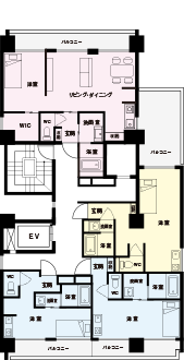 サービス付き高齢者向け住宅えらぶ 間取図