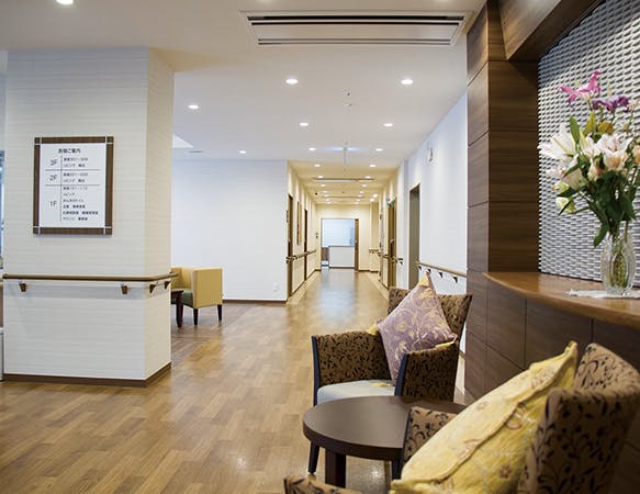 リアンレーヴ伊勢原 廊下