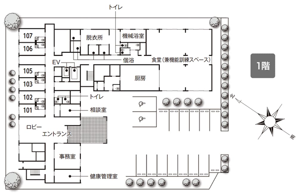 イリーゼ西宮の沢 間取図