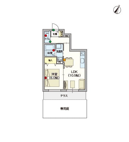 ヘーベルVillage 青砥 間取図