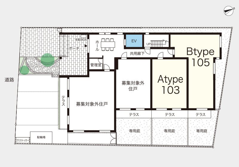 ヘーベルVillage淵野辺 間取図