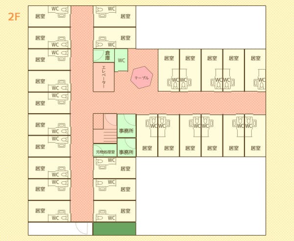 ライフハーモニー堺なかもず 間取図