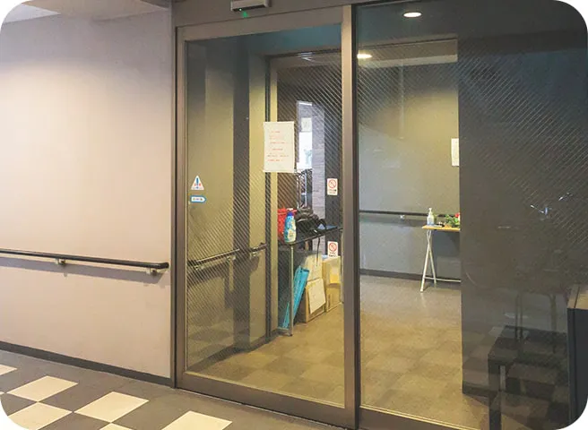 月光園新深江 玄関