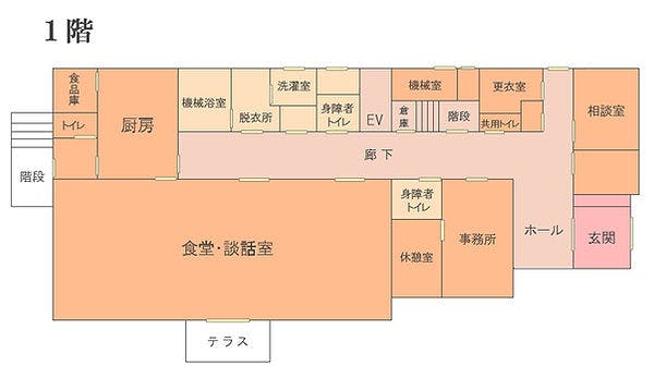 ケア・ブリッジ河内花園 間取図