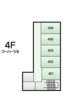 ツーハーツⅡ 間取図