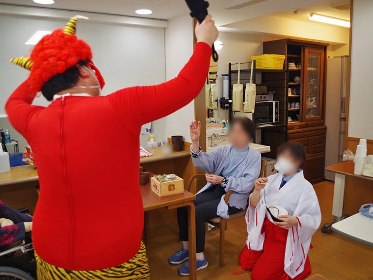 アライブ目白 節分