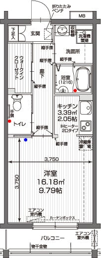 アイリスガーデン昭島 間取図